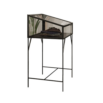 Personalized creative retro iron painted old glass door