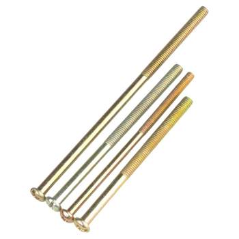 Color zinc cross slot round head screw