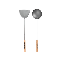 (Self-operated) Yoshikawa YOSHIKAWA Japan imported COOK-PAL ultra-light titanium shovel titanium spoon household cooking shovel