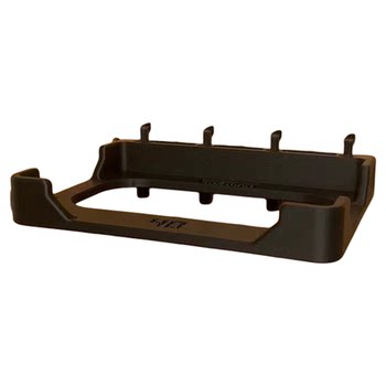 A man's store 3d printed hole board storage accessories