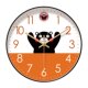 Automatic time, minute and second correct living room clock