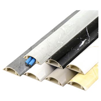 Tile texture pvc floor arc groove self-adhesive type
