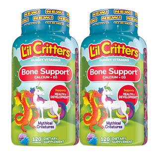 Ligui lilcritters calcium + gommes de calcium pour enfants vd