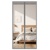 2024 new high-end door curtain anti-mosquito full magnetic strip summer household Velcro no punching magnetic self-absorbing yarn door curtain