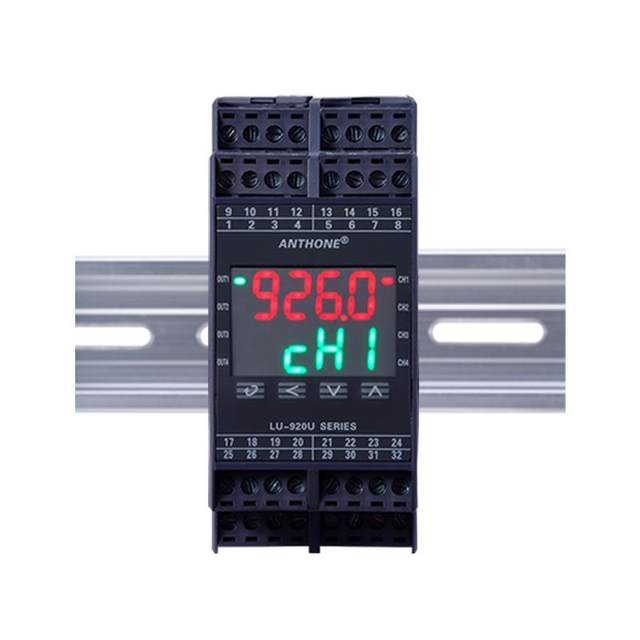 Four-way programmable pid temperature control module rs485 communication