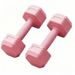 2kg Dumbbells for Women, Home Fitness Equipment, Rubber-Coated, Silent, Men's Strength Training, Youth Dumbbells