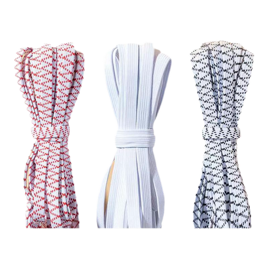 Pants elastic band elastic stretch wide flat jump elastic rope