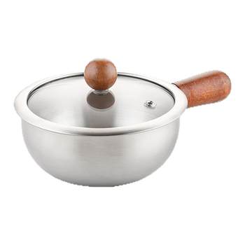 Onlycook304 stainless steel bowl with handle small pot