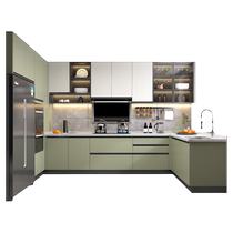 (Li Dan Live Room) Gold Medal Kitchen Cabinet Integrated Kitchen Cabinet Customized Open Home Stove Counter