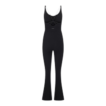 LornaJane yoga Pilates fitness one-piece flared trousers sports bra RIB hip lift slim female LJ