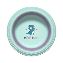 Baby foldable washbasin newborn babys special small basin childrens butt washing three-piece set