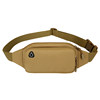 Running sports waist bag for women in summer men working on construction site multi-function canvas mobile phone bag slanting mini bag