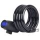Bicycle lock portable anti-theft key lock combination lock
