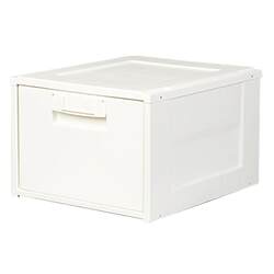 Alice Drawer-Type Storage Cabinet under the Table, Snack Storage, Movable Lockable Storage Cabinet, White Bedside Table, Simple and Modern