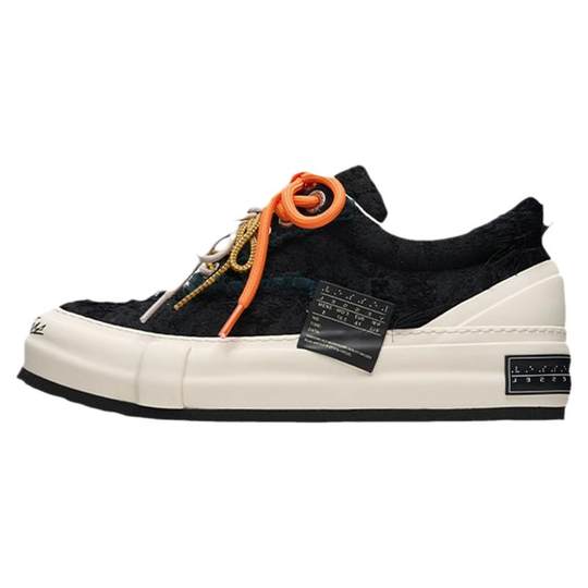 XVESSEL Yan Haoxiang's same style snowflake crisp fashionable casual men's and women's height-increasing sneakers low-top shoes canvas shoes