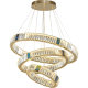 Italian light luxury living room crystal chandelier main dining room lamps