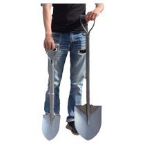 Garden Shovel Multifunction Outdoor work Shovel Large Flower Shovel Agricultural Flat Head Iron Shovel Stainless Steel Shovel Tip Shovel Flat Shovel