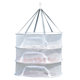 Say goodbye to deformation, lay flat clothes drying hooks, windproof and breathable