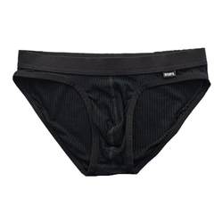 Men's threaded fabric comfortable, breathable and sexy underwear with large bag U convex briefs GTOPX MAN does not tighten the thighs