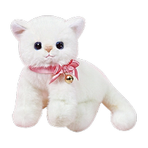mimiworld princess kitten simulation animal toy girls plush doll 5-year-old childrens birthday gift