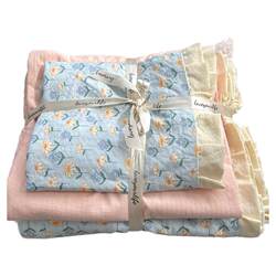 Class a Bedding Four-Piece Set 2026 New Thickened Duvet Cover, Quilt Cover, Fitted Sheet, Bed Sheet, Dormitory Student Three-Piece Set 4