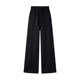 Ice silk wide leg pants for women summer thin 2026 new women's sports pants sweatpants high waist straight pants casual women's pants