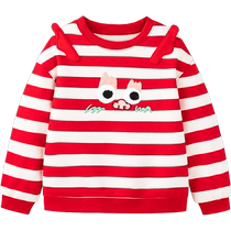 Mini Balabala boys and girls sweatshirt zodiac baby parent-child sweatshirt family of three ritual clothes