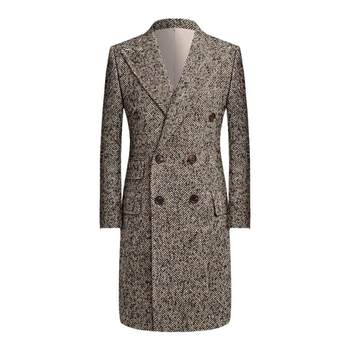 Italian style double breasted coat