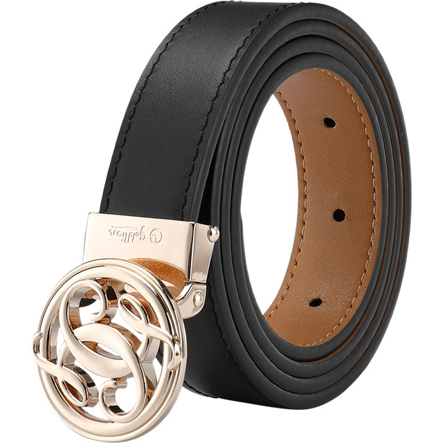Goldlion cowhide women's fashion belt Goldlion cowhide women's fashion belt
