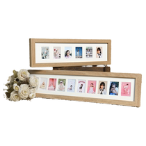ID photo custom photo frame one-year-old gift childrens growth record photo frame couples school time 1 inch 2 inch table