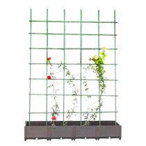 Flower shelf Climbing Bracket Iron Wire Lotus Climbing Rack Green Lori Iron Wire Moon Season Rattan Rack Grape Climbing Rack Balcony Patio Shelf