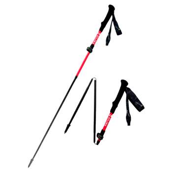 Kilima kilima trekking pole five-section folding carbon fiber ultra-light outdoor professional hiking equipment for men and women mountain climbing