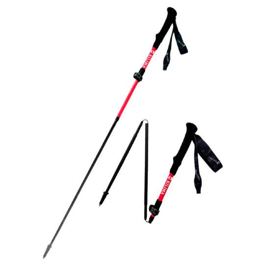 KILIMA Kilima trekking pole five-section folding carbon fiber ultra-light outdoor professional hiking equipment for men and women mountain climbing