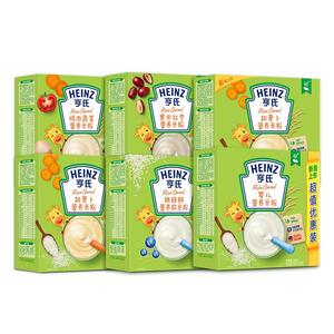 亨氏FOS益生元强化铁米粉 婴儿辅食宝宝营养米粉米糊6-36个月