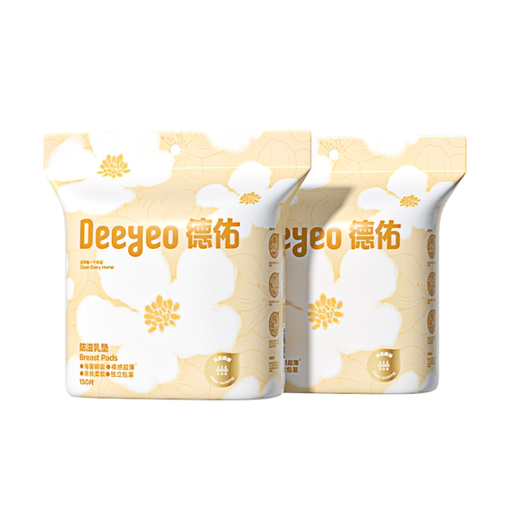 Deyou anti-overflow breast pads