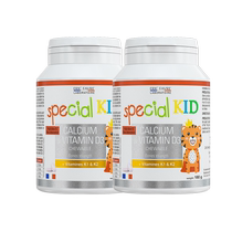 (Self-operated) Arico Childrens Calcium Tablets Youth Calcium Supplement Vitamin K2 Vitamin D Amino Acid Chelated Calcium *2 Bottles