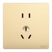 Zhengtai New products Ming Ming Switch Switch Socket Panel Champagne Gold Porus Пять Дыр Home