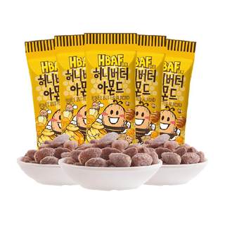 芭蜂进口蜂蜜黄油扁桃仁混合坚果韩国零食小吃情侣休闲送礼