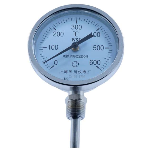 High temperature bimetallic thermometer industrial thermometer