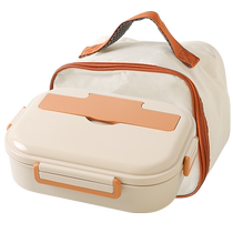 Special portable stainless steel insulated quad boxed lunch box suit for first grade lunch box students of Sichuan Island House