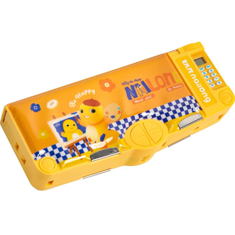 Xiaoniulong stationery box multi-layer mechanism pencil box