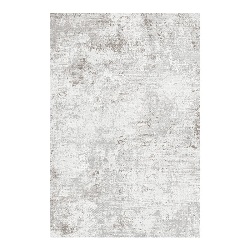 Italian light luxury gray living room washable and wipeable carpet