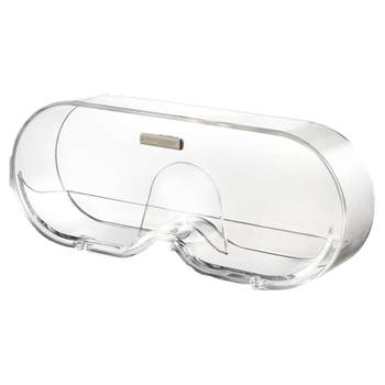Wall-mounted punch-free glasses storage box