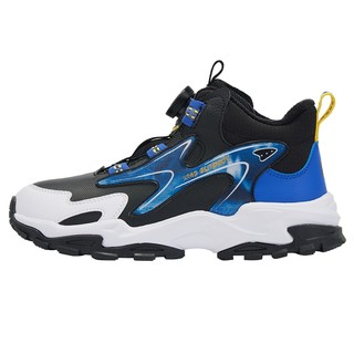 Lingfeng 1.0 xtep children's shoes winter high-top cotton shoes two cotton shoes children's plus velvet shoes