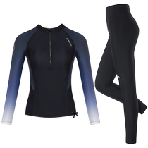 AquaPlay swimsuit womens belly-covering snorkeling trousers swimsuit swimsuit sun protection surfing suit wetsuit jellyfish suit