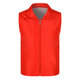 Volunteer vest custom red work clothes printing logo