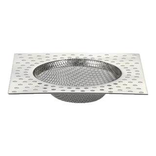 不锈钢地漏过滤网方形卫生间下水道浴室通用防堵塞毛发过滤网盖