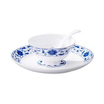 Jingdezhen official ceramic plate dish dish for home use 2025 new chinese glaze medium color tableware combination high-end gift gift