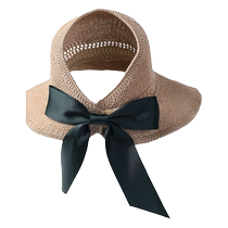 Sun hat womens empty top hat roll sun hat large brim sun protection hat summer hat fashionable and versatile foldable