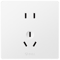 Bull three-open single control switch panel 86 type concealed bathroom wall wall gray triple ultra-thin G12